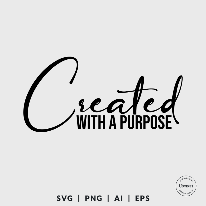 Created With A Purpose 1