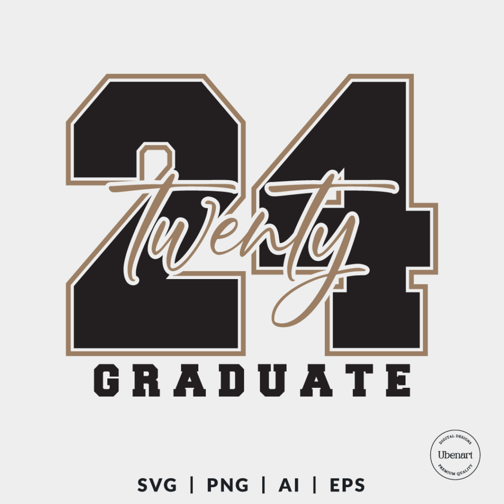 2024 Graduate Svg, Class Of 2024 Svg, Senior 2024 Svg | Ubenart