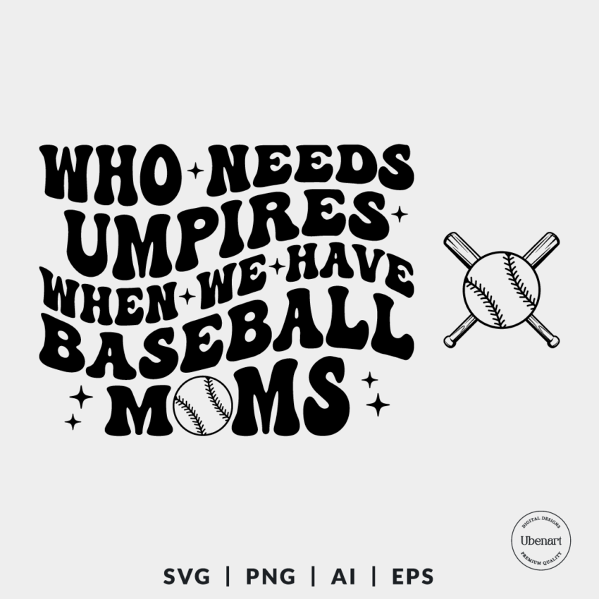 Funny Baseball Mom