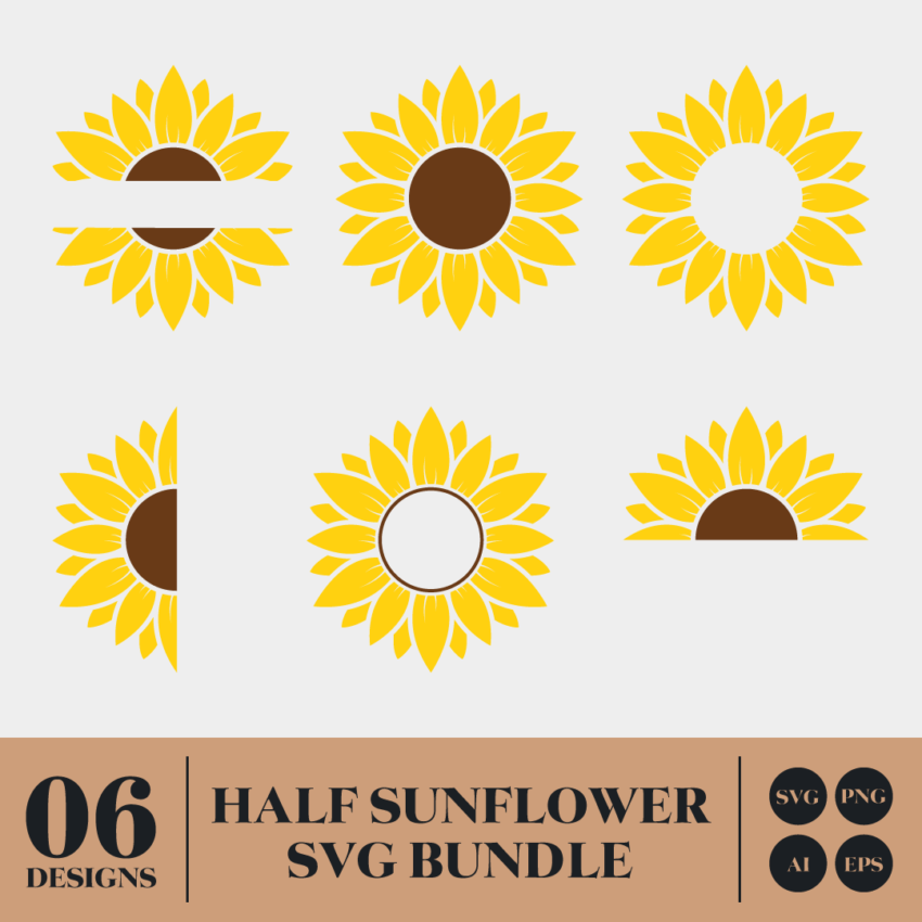 Half Sunflower